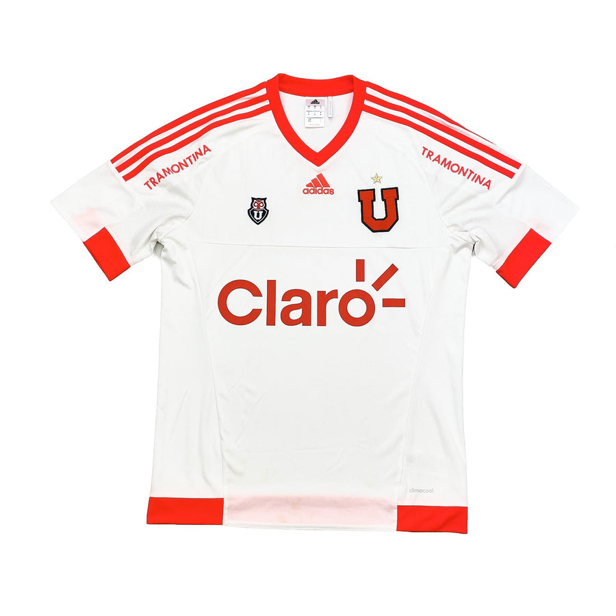Camiseta de visitante 2015 de la Universidad de Chile (M) Adidas