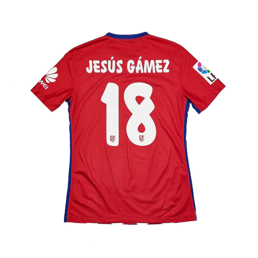 2015/16 Atlético de Madrid Jesús Gámez #18 *Emisión para Jugador* Camiseta de local (M) Nike