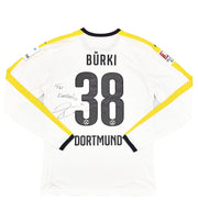 2015/16 Dortmund Burki #38 Camiseta GK *Preparada para partido + Firmada* (L) Puma