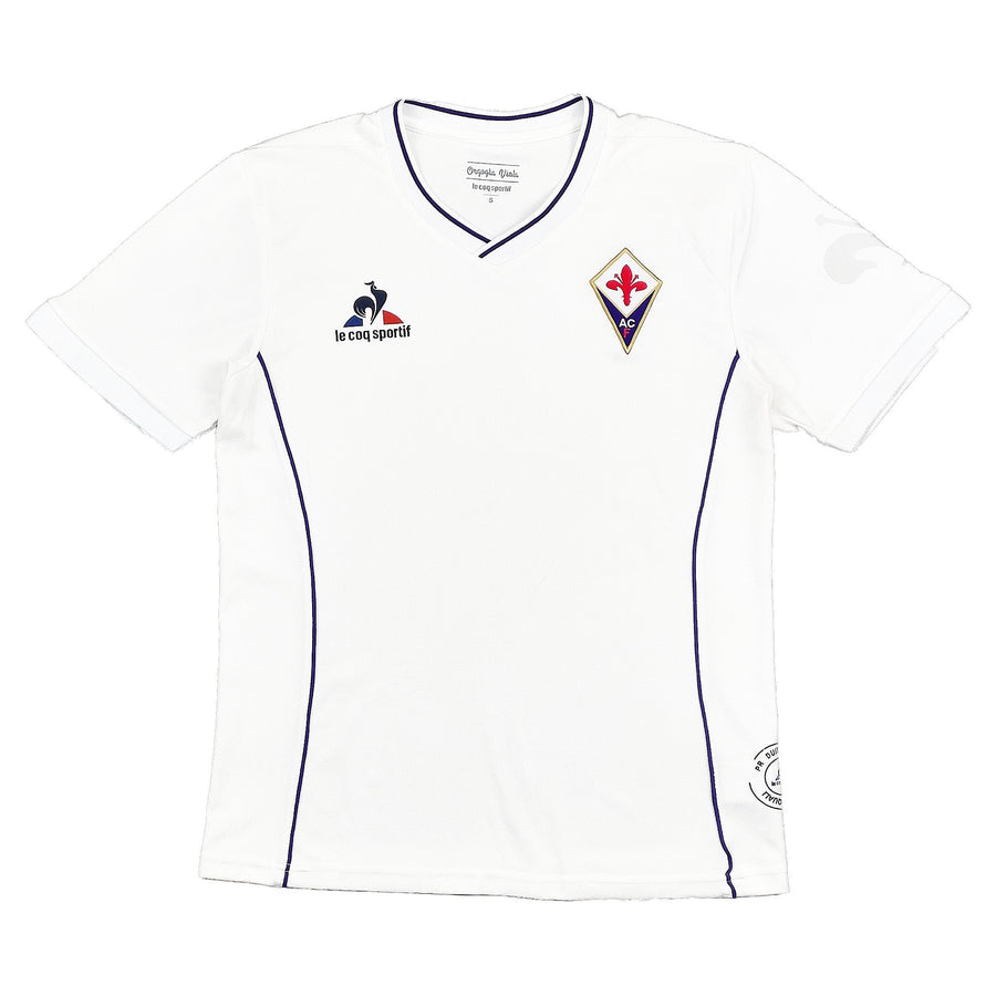 Camiseta de visitante Fiorentina 2015/16 (Talla S) Le Coq