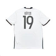 2015/16 Alemania Gotze #19 *Nueva con Etiquetas* Camiseta Local (L) Adidas