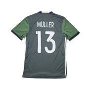 2015/16 Alemania Muller #13 Camiseta Visitante (S) Adidas
