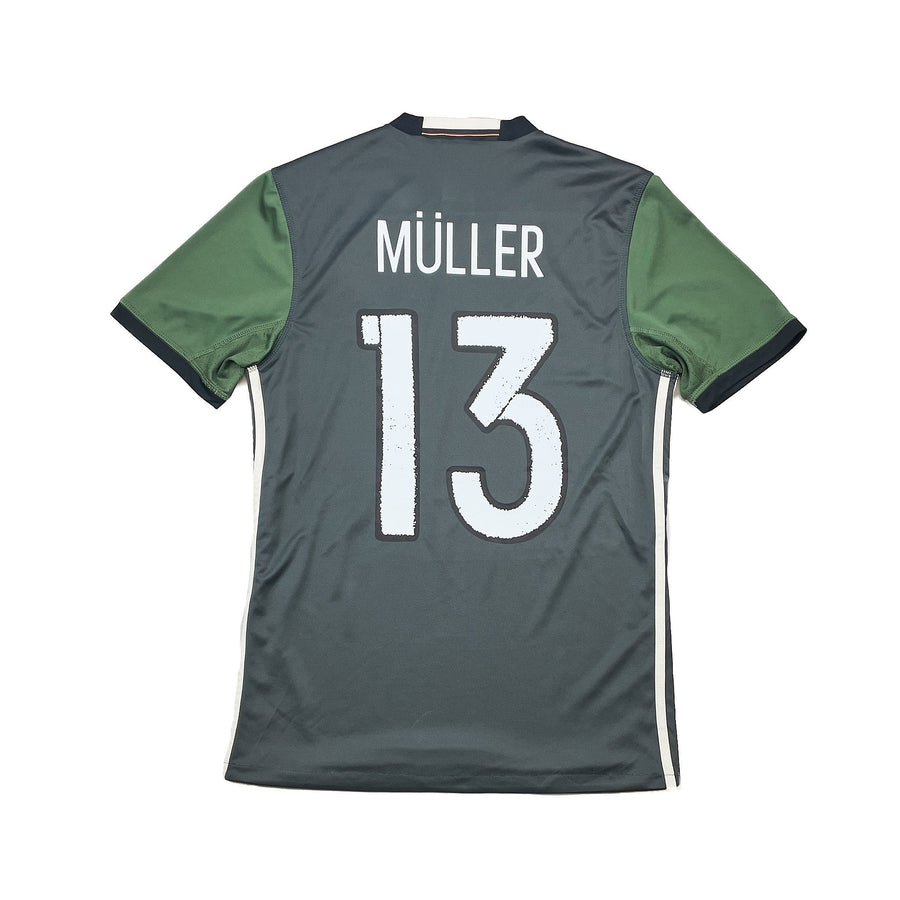 2015/16 Alemania Muller #13 Camiseta Visitante (S) Adidas