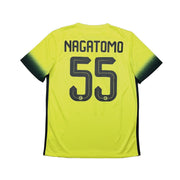 Camiseta Inter de Milán Nagatomo #55 Tercera Equipación 2015/16 (M) Nike