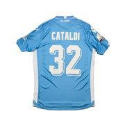 2015/16 Lazio Cataldi #32 *Camiseta de Local "Match Issue" Final Supercopa* (M) Macron