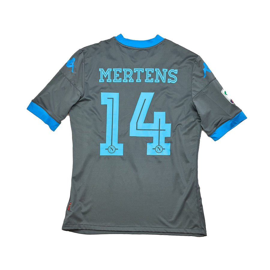 2015/16 Napoli Mertens #14 Camiseta de la segunda equipación auténtica (XXL) Kappa
