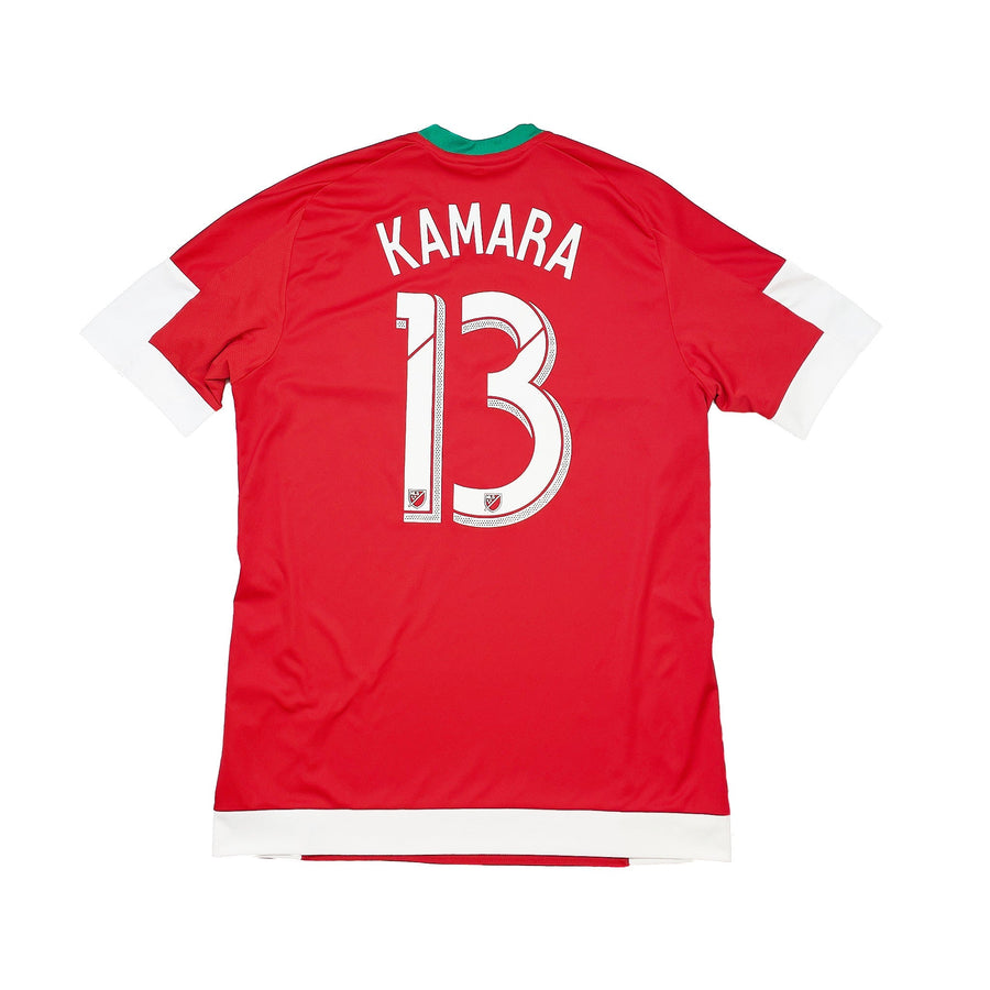 Camiseta Visitante del New England Revolution 2015/16 Kamara #13 (S) Adidas