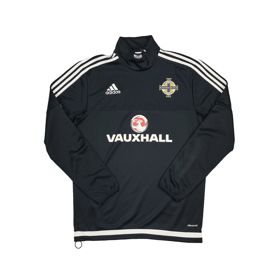 Sudadera de entrenamiento 1/2 cremallera Irlanda del Norte 2015/16 (M) Adidas