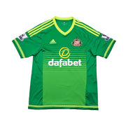 2015/16 Sunderland O'Shea #16 *Emitida para partido + Firmada* Camiseta de visitante (L) Adidas