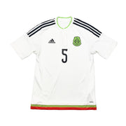 2015/17 México D.Reyes #5 Camiseta Visitante (M) Adidas *Versión Jugador*