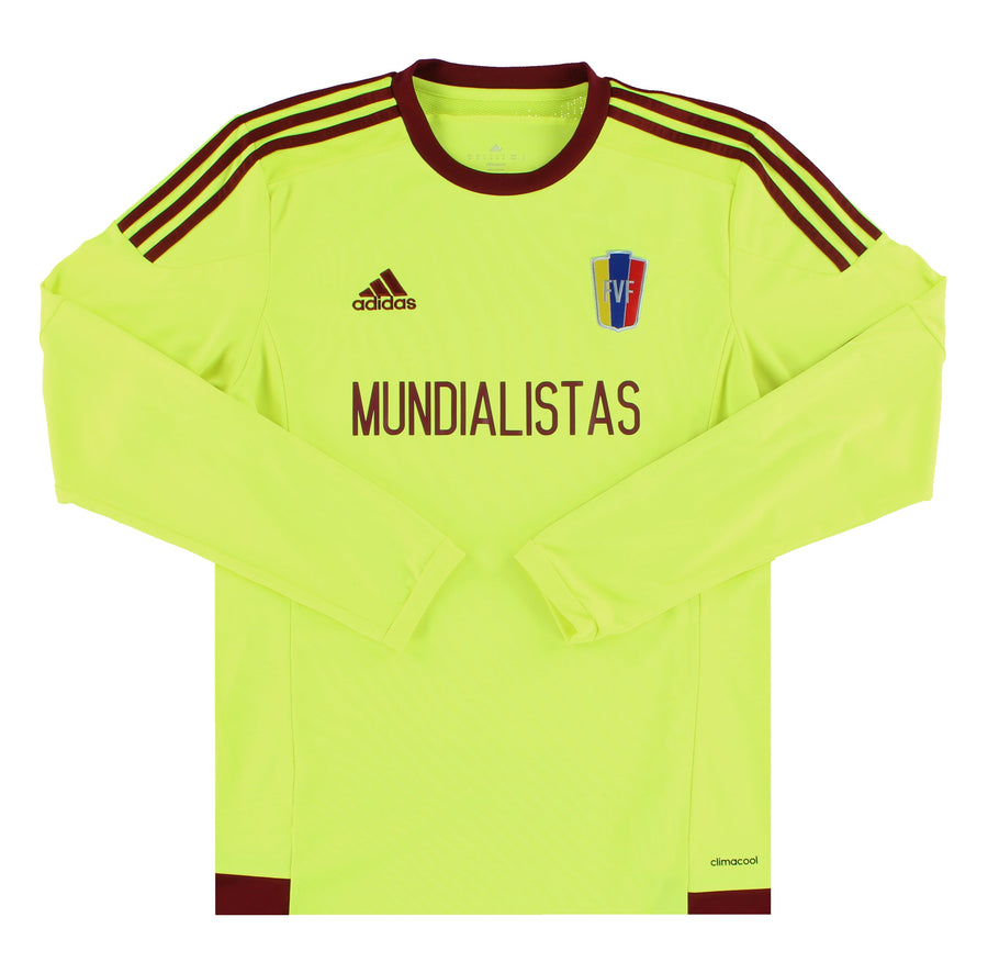 2015 Venezuela adidas Home U-20 Home Shirt L/S
