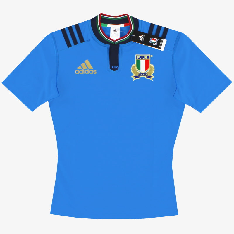 Camiseta de rugby adidas Italia 2016-17 *Nueva a estrenar en caja* Talla S