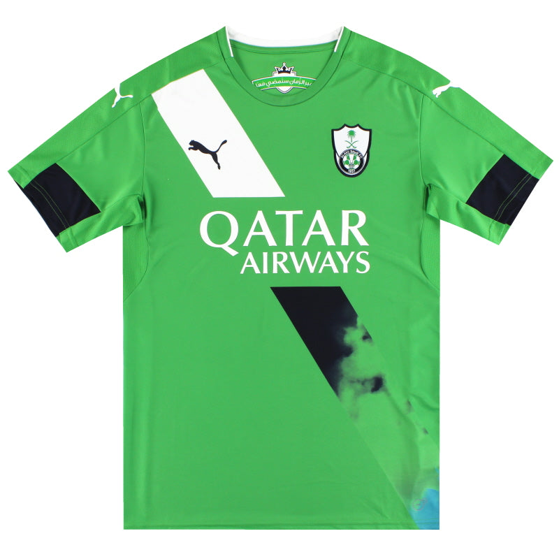 Camiseta Puma del Al Ahli Saudi Tercera Equipación 2016-17 *Como Nueva* M / Como Nueva / Mediana