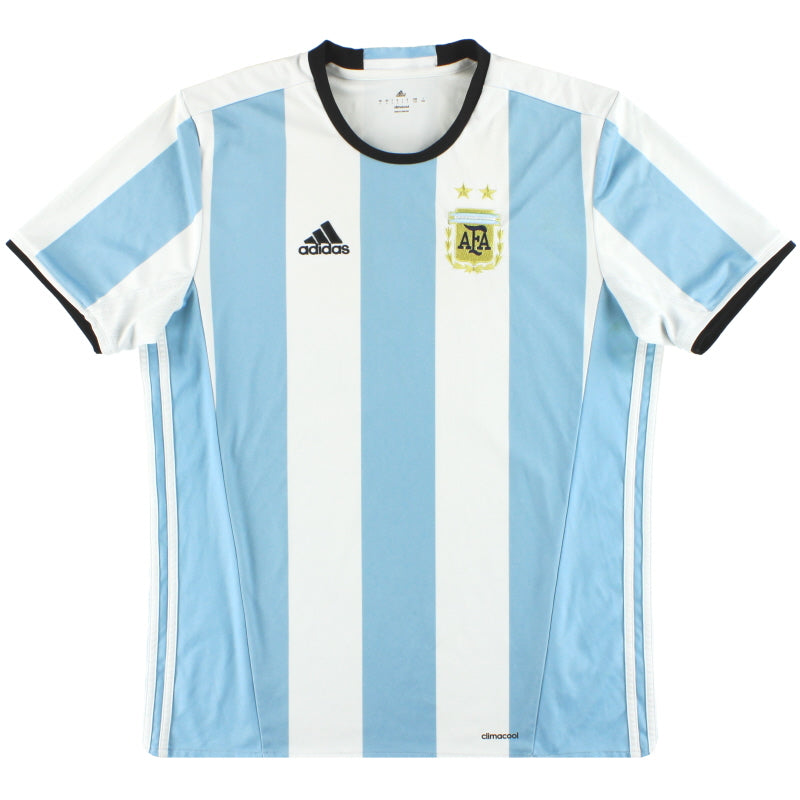 2016-17 Argentina adidas Home Shirt M