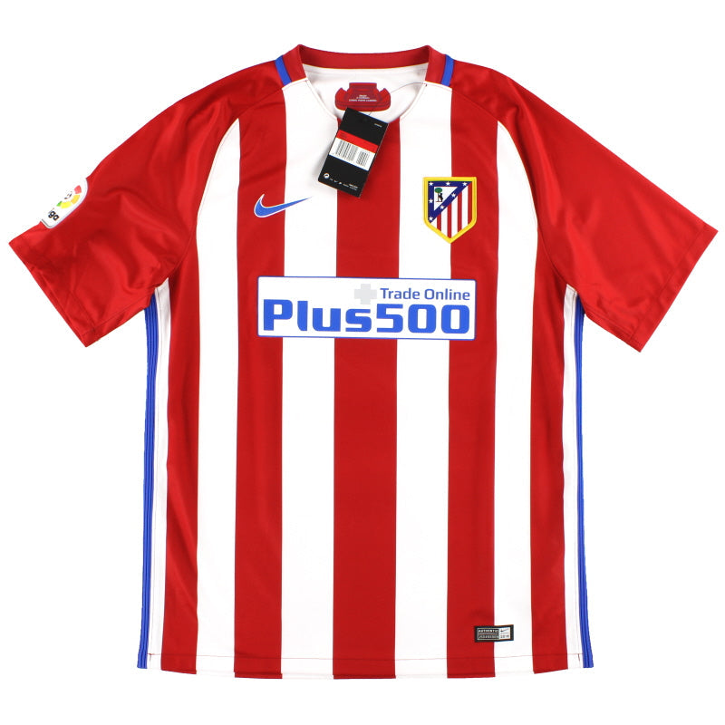 Camiseta de casa Nike del Atlético de Madrid 2016-17 *con etiquetas* XL