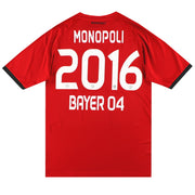 Camiseta de visitante del Bayer Leverkusen 2016-17 *Impecable* XL