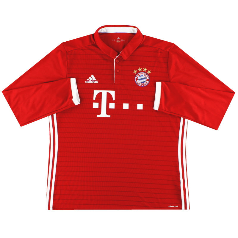 2016-17 Bayern Múnich camiseta local de adidas de manga larga M