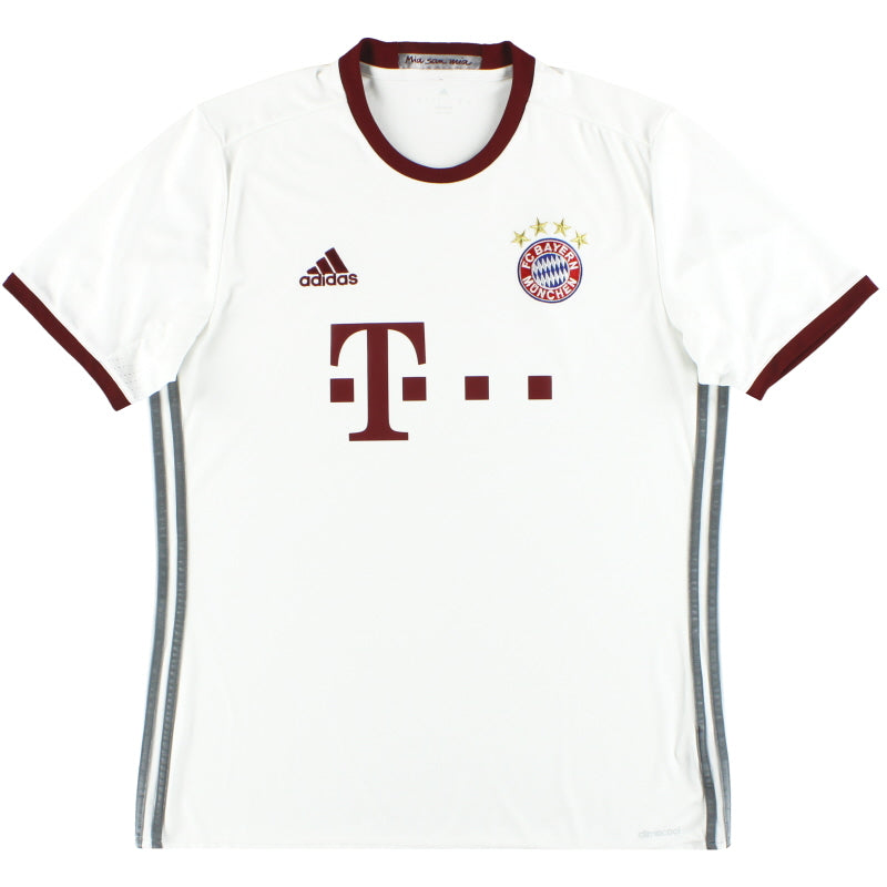 Camiseta Adidas del Bayern de Múnich de la temporada 2016-17 - Tercera equipación Talla S