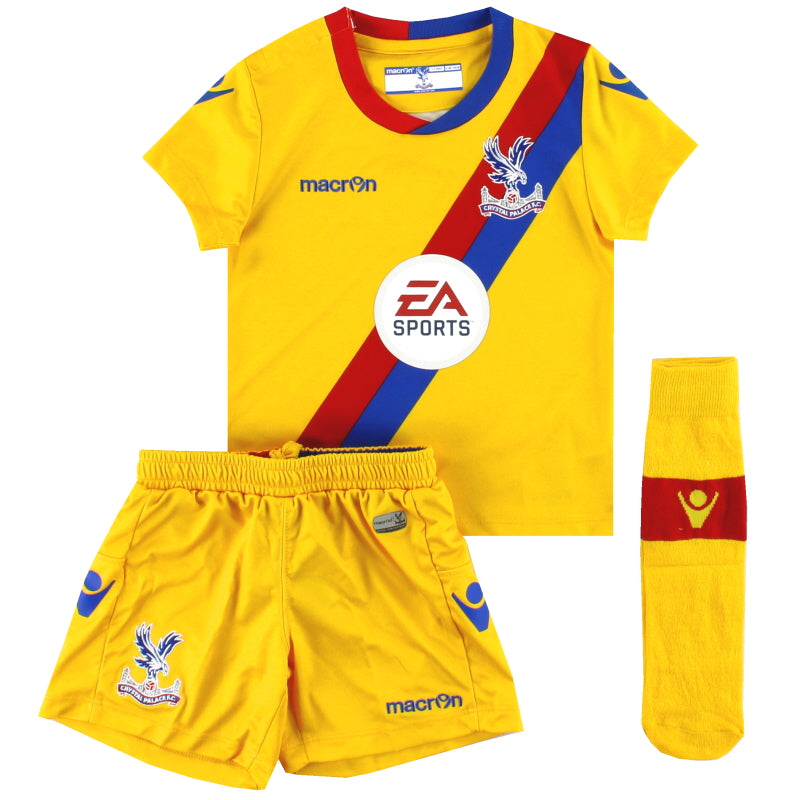 Camiseta de visitante Macron del Crystal Palace 2016-17 *Nueva en caja* 6-9 meses