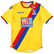 Camiseta Macron de Jugador del Crystal Palace 2016-17, Edición Especial de Partido, Corte Ajustado, Visitante *con etiquetas* XXXL