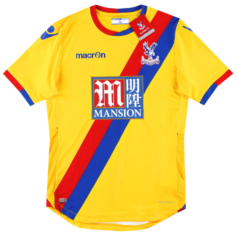 Camiseta Macron de Jugador del Crystal Palace 2016-17, Edición Especial de Partido, Corte Ajustado, Visitante *con etiquetas* XXXL