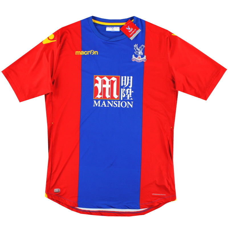 2016-17 Camiseta de local Crystal Palace Macron Player Issue Body Fit *BNIB* XXXXXL