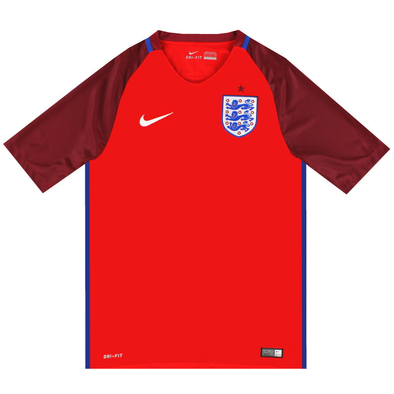 2016-17 Camiseta Nike de Visitante Inglaterra *Impecable* L