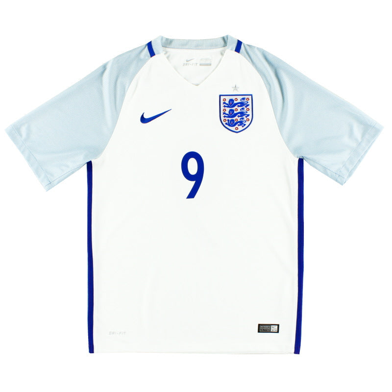 2016-17 Camiseta Nike Local Inglaterra  #9 G