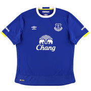 Camiseta de casa Umbro del Everton 2016-17 L