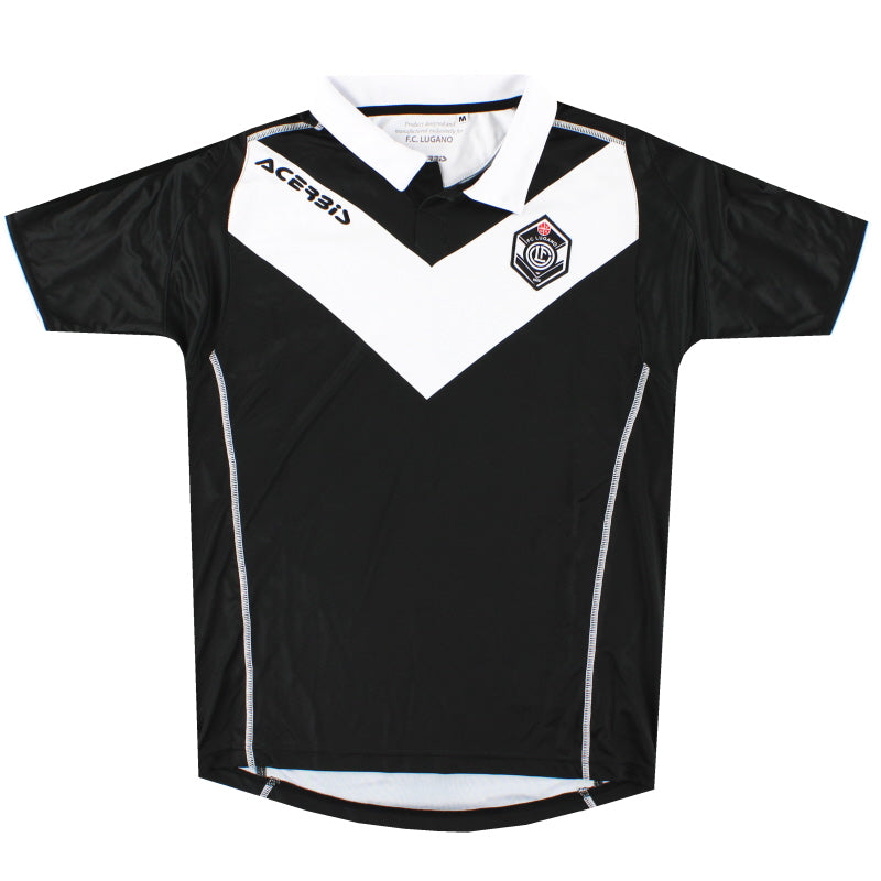 Camiseta de casa Acerbis del FC Lugano 2016-17 *como nueva* M