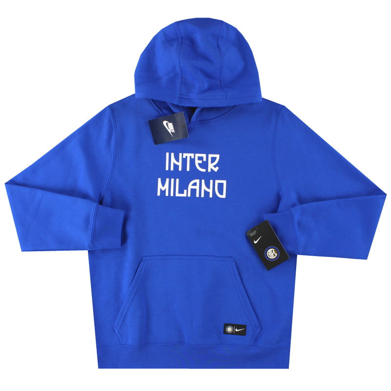 2016-17 Inter de Milán Nike Sudadera con capucha *Nueva en caja* XS.Niños