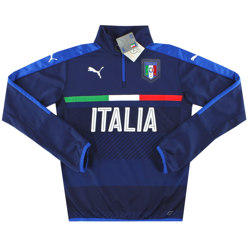 2016-17 Italia Puma Top de Entrenamiento 1/4 Cremallera *BNIB* XS