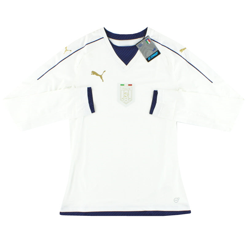 2016-17 Italia Puma Camiseta Auténtica de Visitante 'Tribute' *con etiquetas* XL