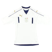 2016-17 Italia Puma Camiseta Auténtica de Visitante 'Tribute' Manga Larga *Como Nueva* Talla L