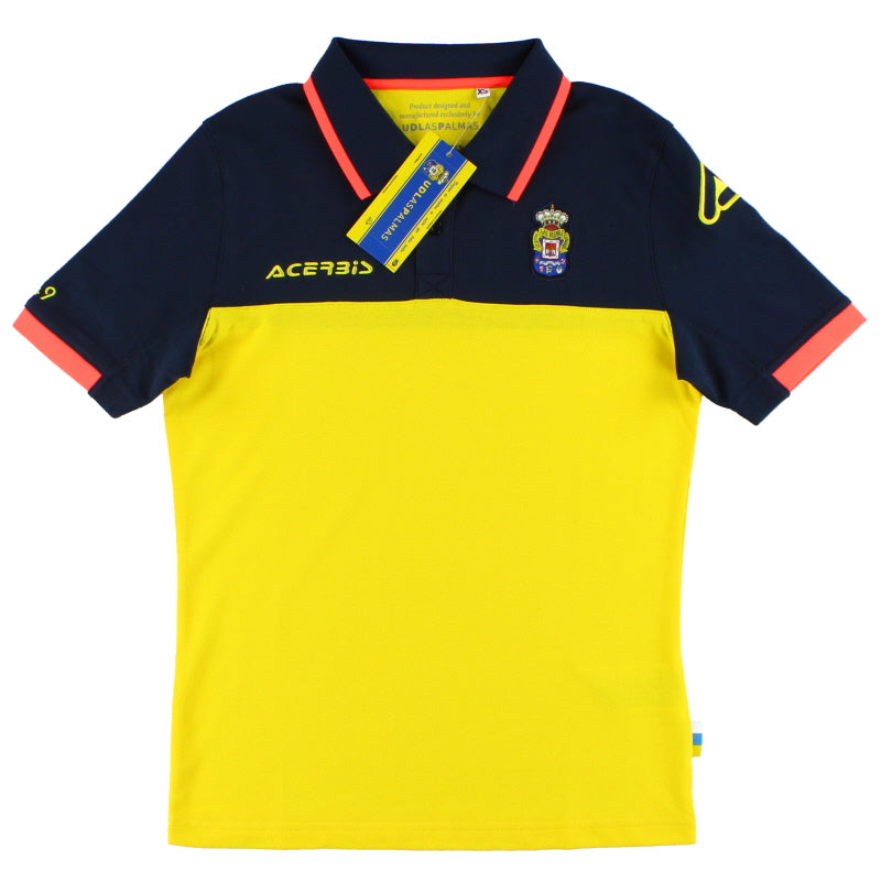 2016-17 Camiseta Polo Las Palmas Acerbis *NUEVA EN CAJA* XS