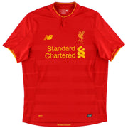 2016-17 Liverpool New Balance Home Shirt XL