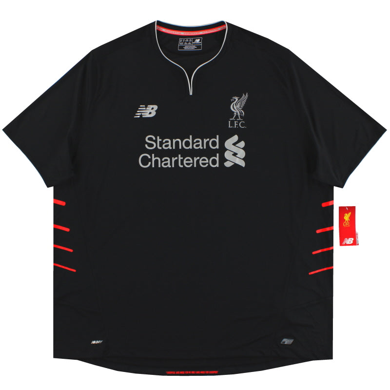 Camiseta de visitante New Balance del Liverpool 2016-17 *con etiquetas* XXXL