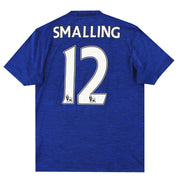 2016-17 Camiseta Adidas Visitante Manchester United Smalling #12 M