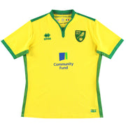 2016-17 Norwich City Errea Camiseta Local L