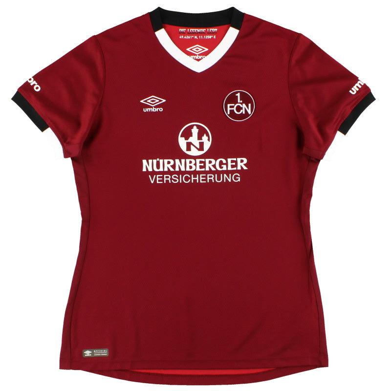 Camiseta Umbro del Nurnberg 2016-17 Local *Como Nueva* Mujer 12 M