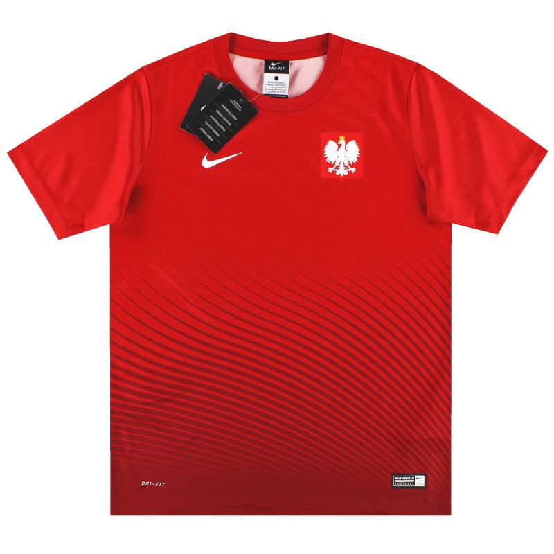 2016-17 Polonia Nike Camiseta Básica Visitante *BNIB* Joven M