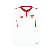2016-17 Sevilla New Balance Camiseta Local Manga Larga *Como Nueva* M