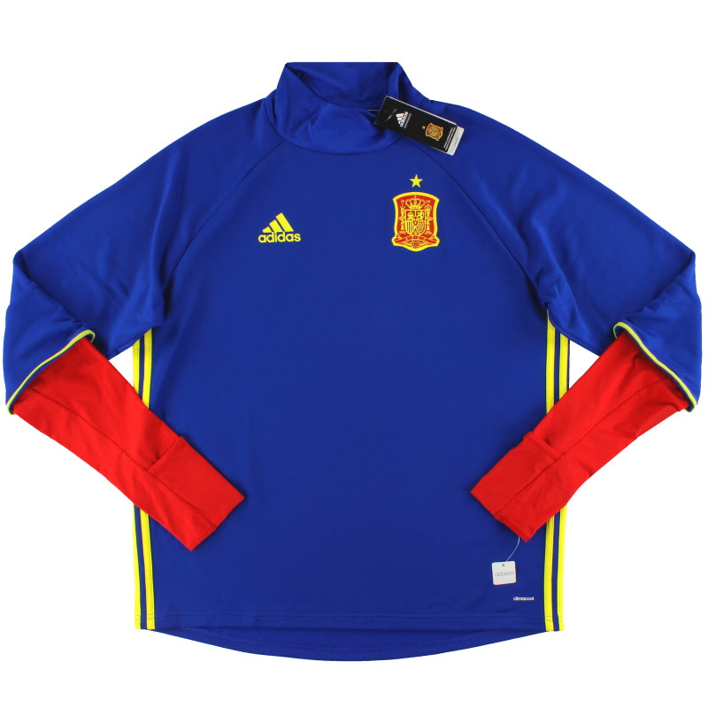 2016-17 España adidas Training Top con etiquetas* S