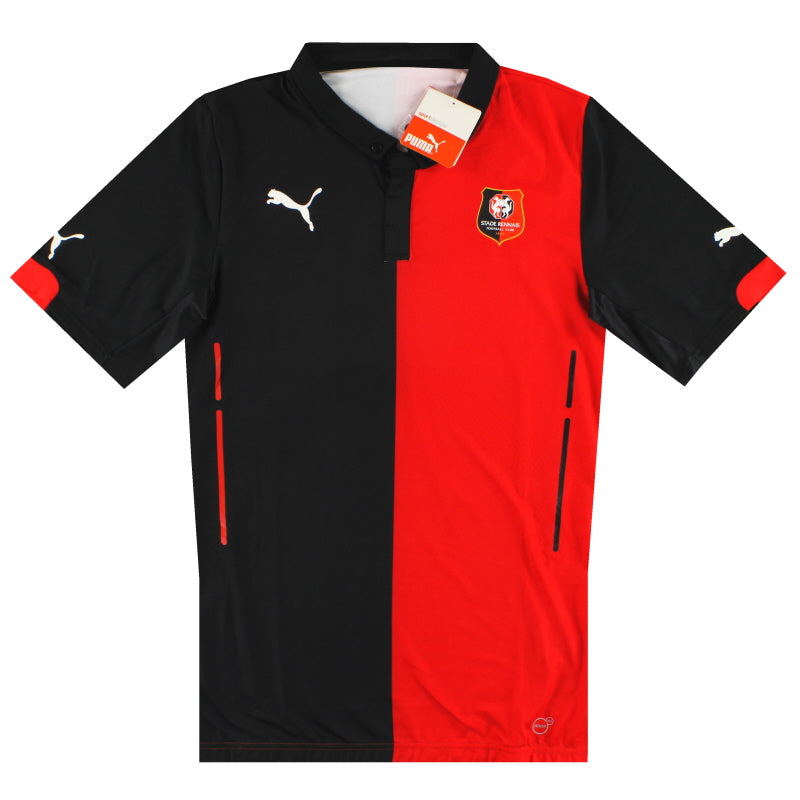 Camiseta local Puma auténtica del Stade Rennais 2014-15 *con etiquetas* XL
