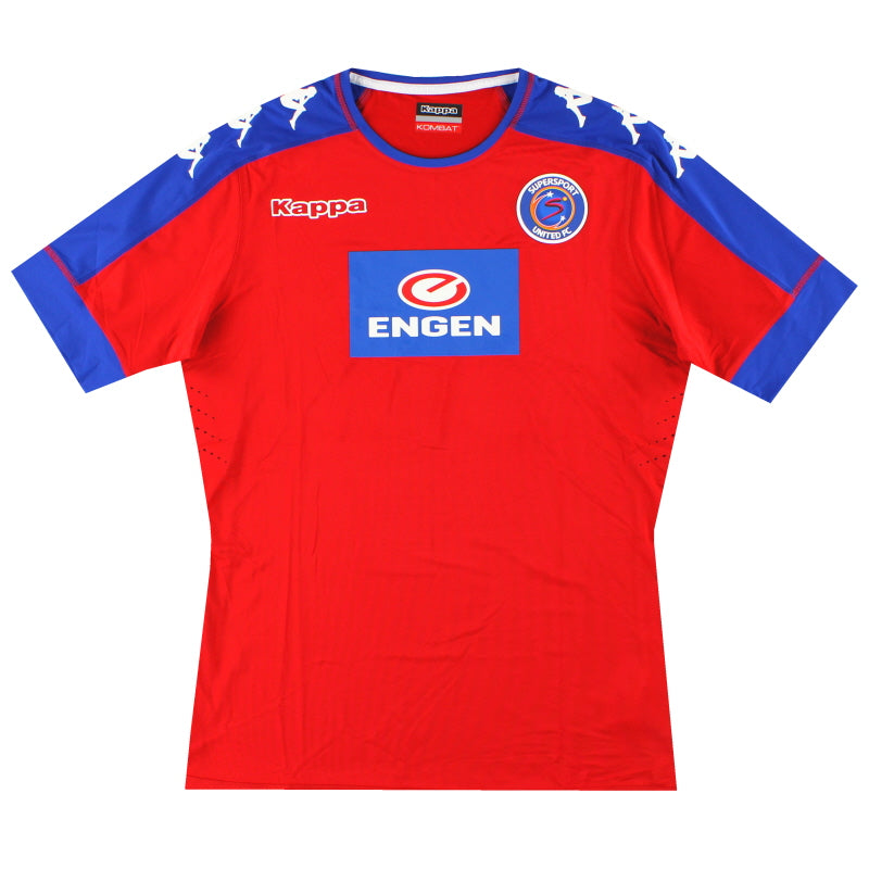 Camiseta de portero Kappa Kombat del SuperSport United 2016-17 *como nueva* XL