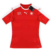 Camiseta de local Puma de Suiza 2016-17 para jugador *con etiquetas* XL