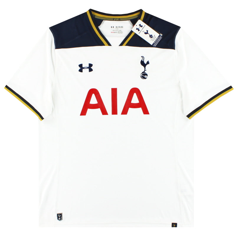 Camiseta de local Under Armour del Tottenham 2016-17 *con etiquetas* XL