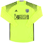 Camiseta de Portero West Brom adidas adizero 2016-17 Talla S