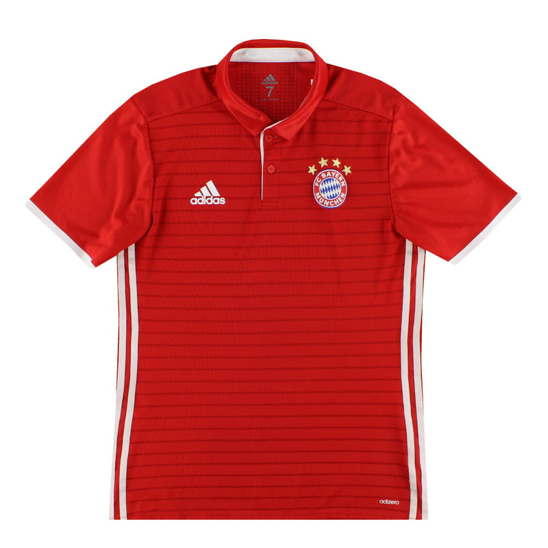 2016-17 Bayern Munich adidas Player Issue Home Shirt M/L