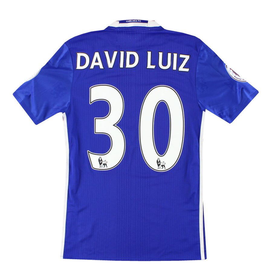 2016-17 Chelsea adidas adizero Camiseta de casa David Luiz #30 S